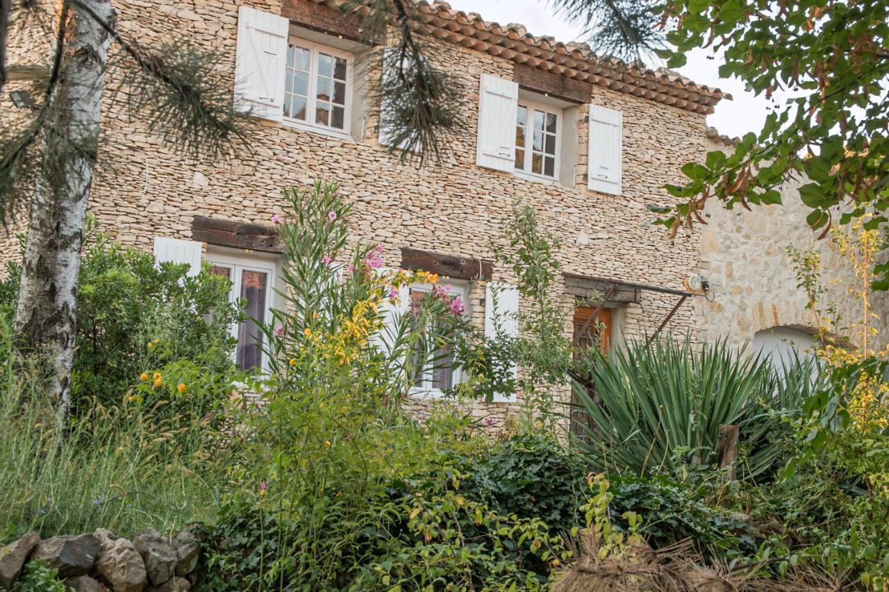 Hotel Mas Des Coccinelles Mollans-sur-Ouvèze Exterior foto