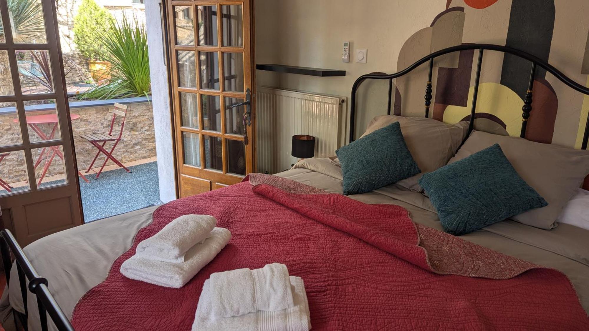 Hotel Mas Des Coccinelles Mollans-sur-Ouvèze Zimmer foto